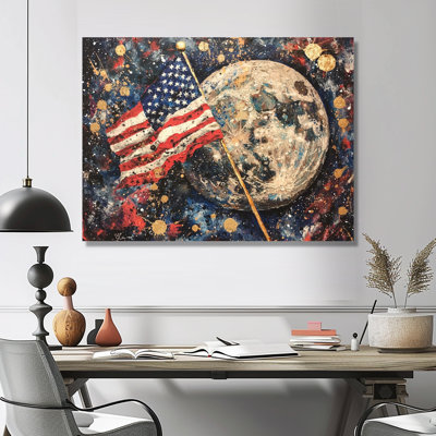 Reis - art mural patriotiste américain