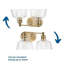 Éclairage pour meuble-lavabo 36 po Leo-2122335247-2086810915