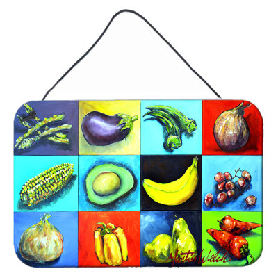 Traditional Food & Beverage Wall Decor on Metal