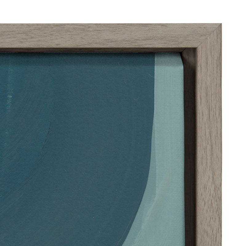 «Teotitlan Valley Study 1» par Kate Aurelia Holloway, reproduction d'art sur toile encadrée, H 33 po x l 23 po, Gris