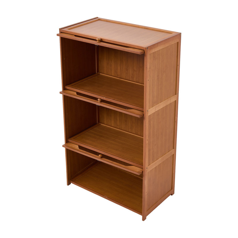 3-Tier Multipurpose Freestanding Bookcase Storage Cabinet