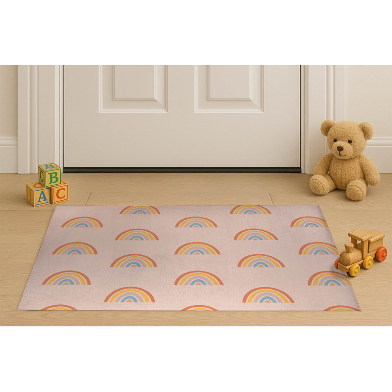 Paillasson Bows, Rose, L 36 po x L 60 po