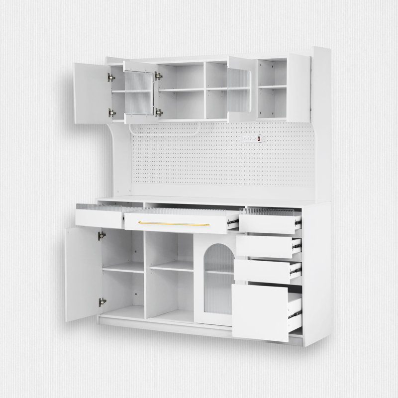 Garde-manger 74,8 po, Blanc