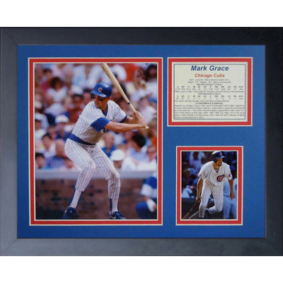 Mark Grace Framed Memorabilia