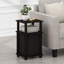 URBNLIVING 34cm W Manufactured Wood Bedside Table-84699884