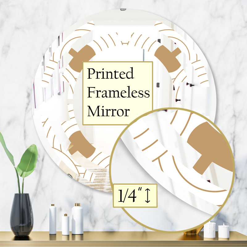 Miroir mural Space, H 31,5 po x l po