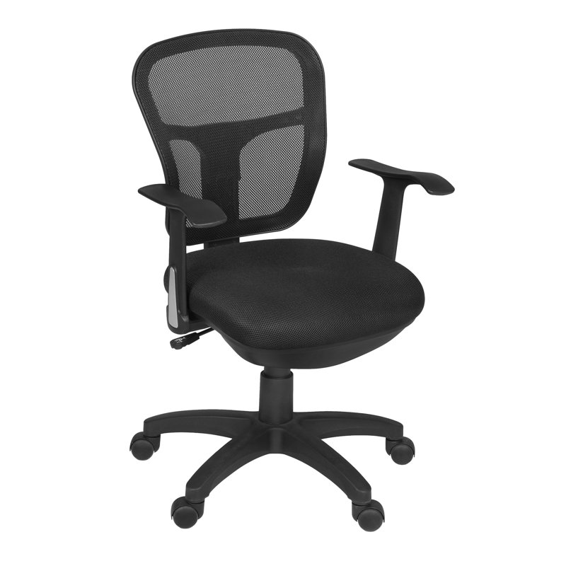 Chaise de bureau Regency Harrison, Noir