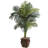 53'' Faux Palm Tree in Wood Decorative Vase