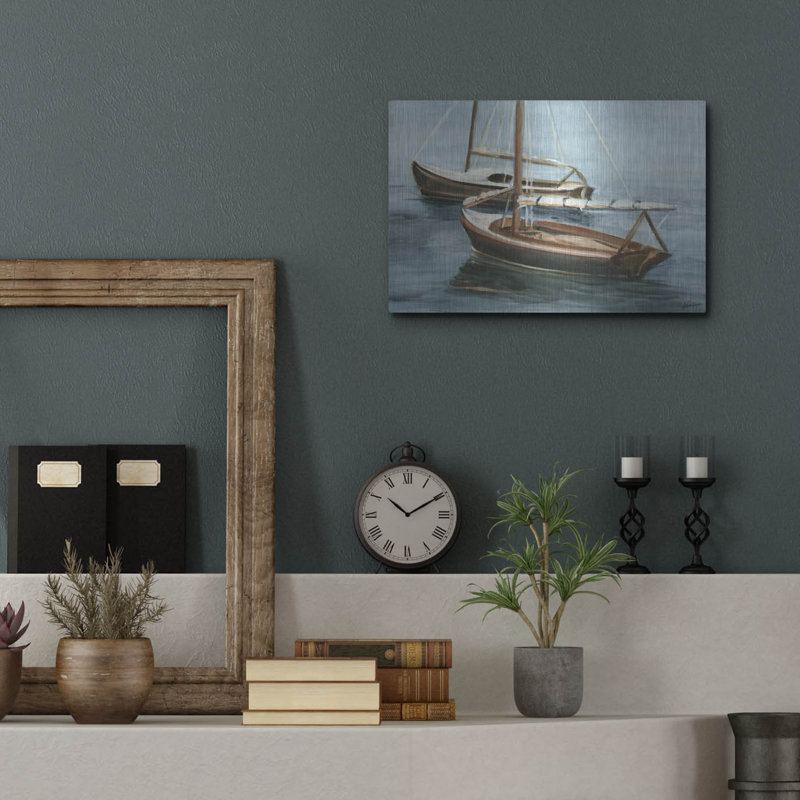 «Small Stillwaters II» par Ethan Harper, H 12 po x l 16 po
