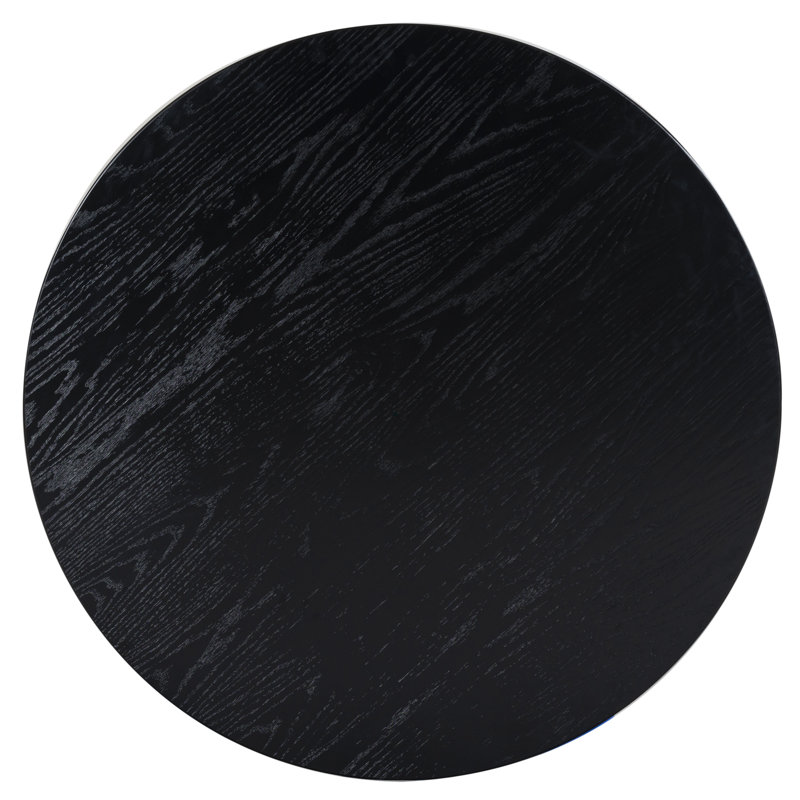 Olivetta Round Dining Table, Black
