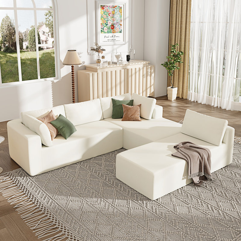 Grand canapé modulaire Boneless