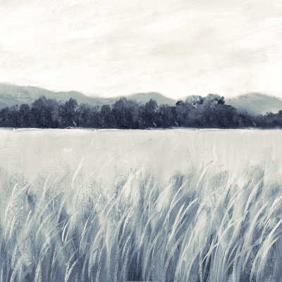 Bleu marine paysage - impression