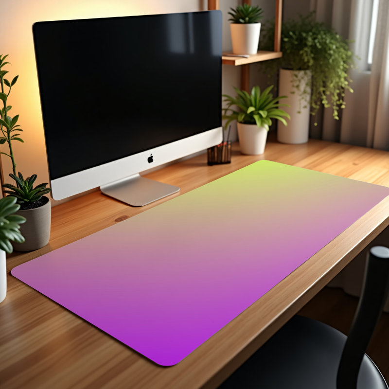 Polyester Desk Pad, 23.6x13.8