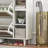 Versatile Bohemian Shoe Cabinet with Multiple Storage Options for Hallways-802795765