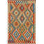 Tapis oriental géométrique Kilim 3 x 5