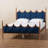 Leister Upholstered Velvet Standard Bed