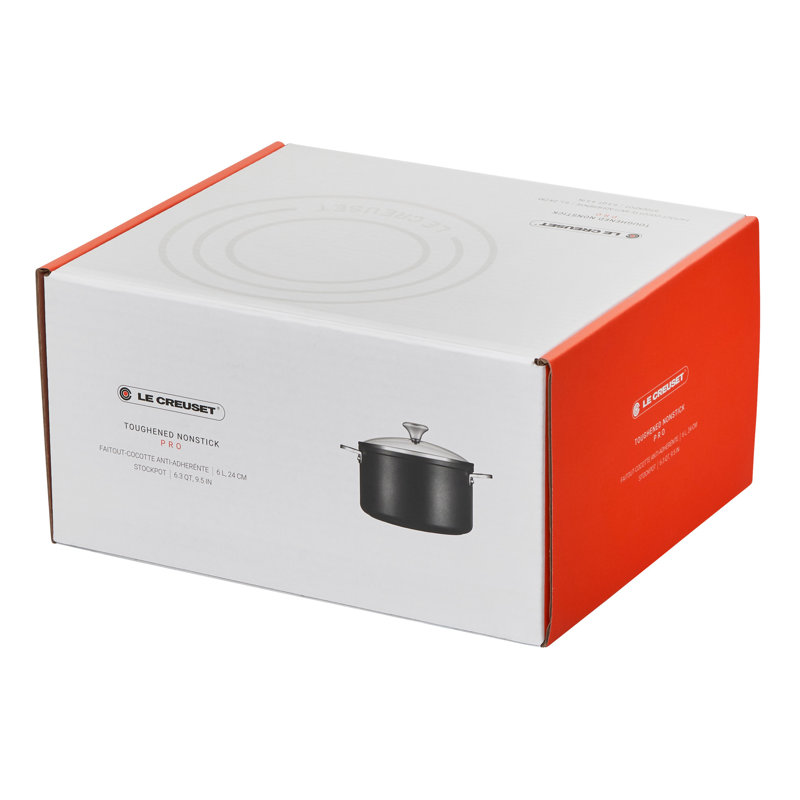 Le Creuset Toughened Nonstick Stockpot with Lid, 6.3 qt.