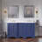 Loughlam 60'' Double Bathroom Vanity with Top-923208172-893672657
