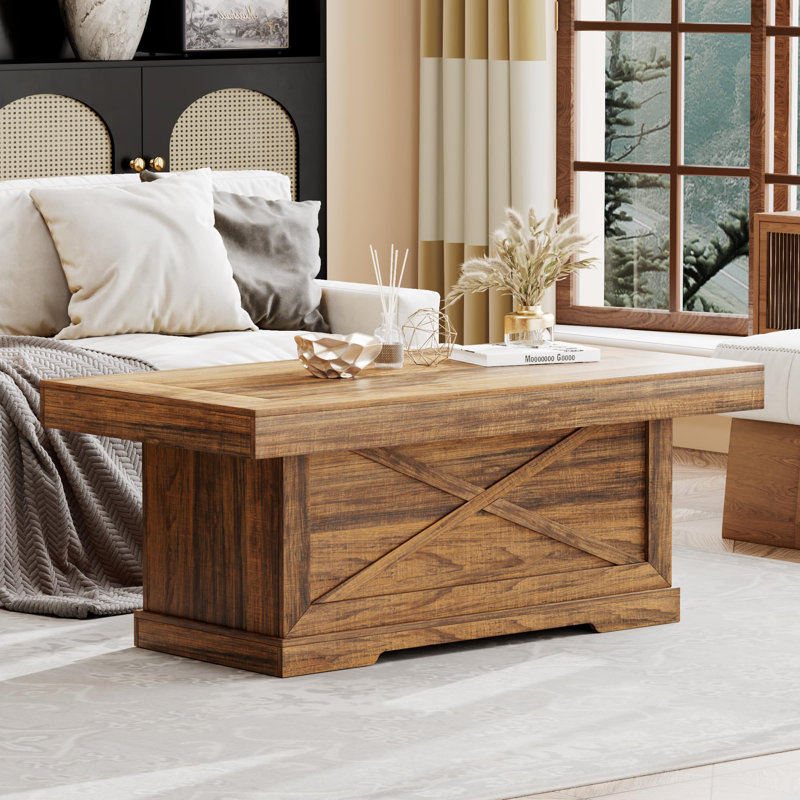 Table basse 39 pouces, Noyer
