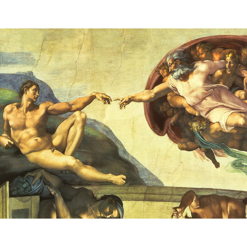 Creation of Ada, 18" H x 24" W