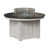 Hammered Top Black with Seashell Base is unavailable