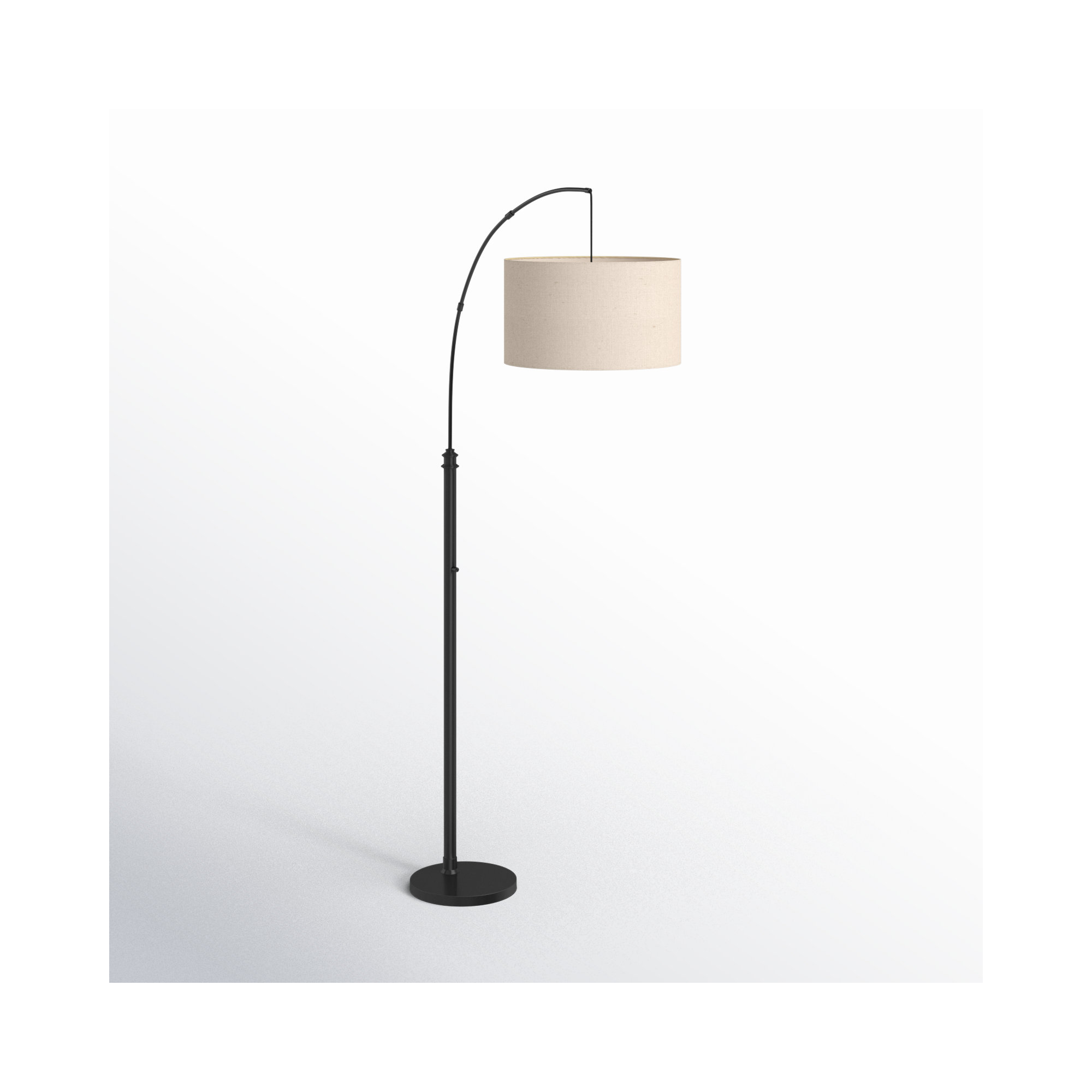 Finley 75.5'' Floor Lamp, Black