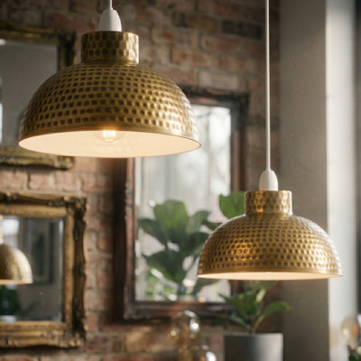 Atreal 16.5cm H Metal Bowl Pendant Shade ( Screw On )