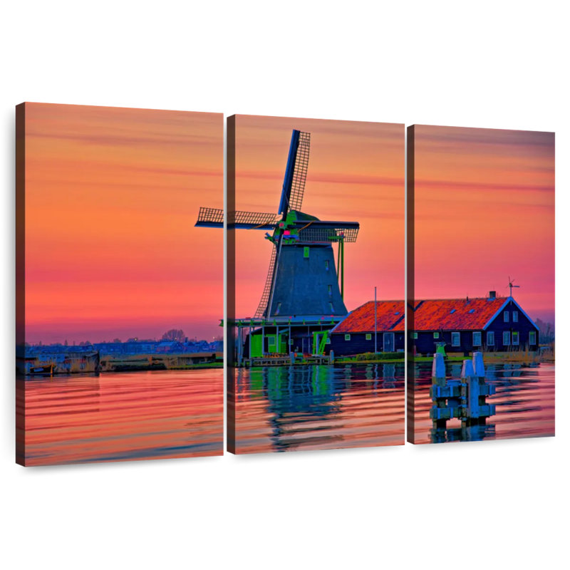 Alvord Netherlands Windmill, 32" H x 50" W