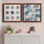 Dawn of Summer - Ensemble de 2 peintures sur toile encadrées-286615842-286615845