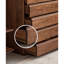 Commode d'appoint en cire de bois