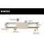 Amarr Unfinished TV Stand for TVs up to 55"-1861466156