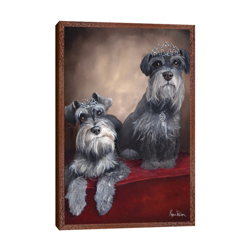 Princesses by Kyra Wilson - Gallery-Wrapped Canvas Giclée on Canvas, 66.04 cm H x 45.72 cm W, Classic Wood Floater Frame