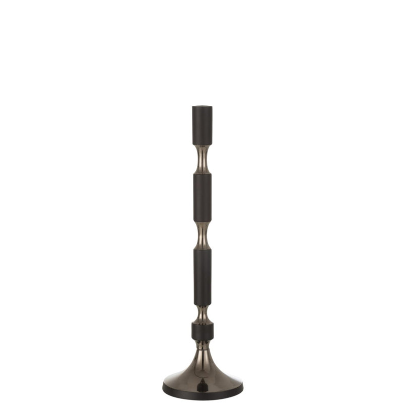 Cozy Glass Tabletop Tealight Holder, 45cm H x 15cm W x 15cm D