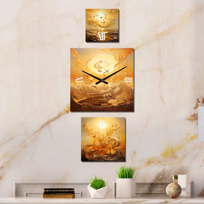 Rhyin Metal Wall Clock