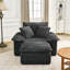Fauteuil surdimensionné et demi 47 po-561671264