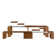Transformer Table Dining Set- Siberian