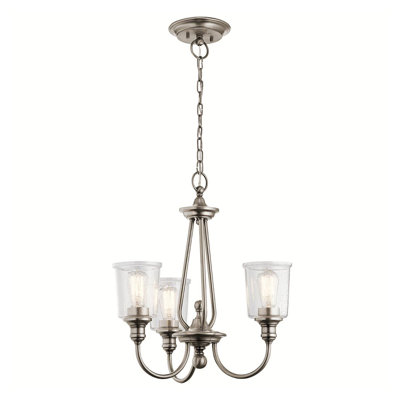 Eide 3 - Light Shaded Chandelier