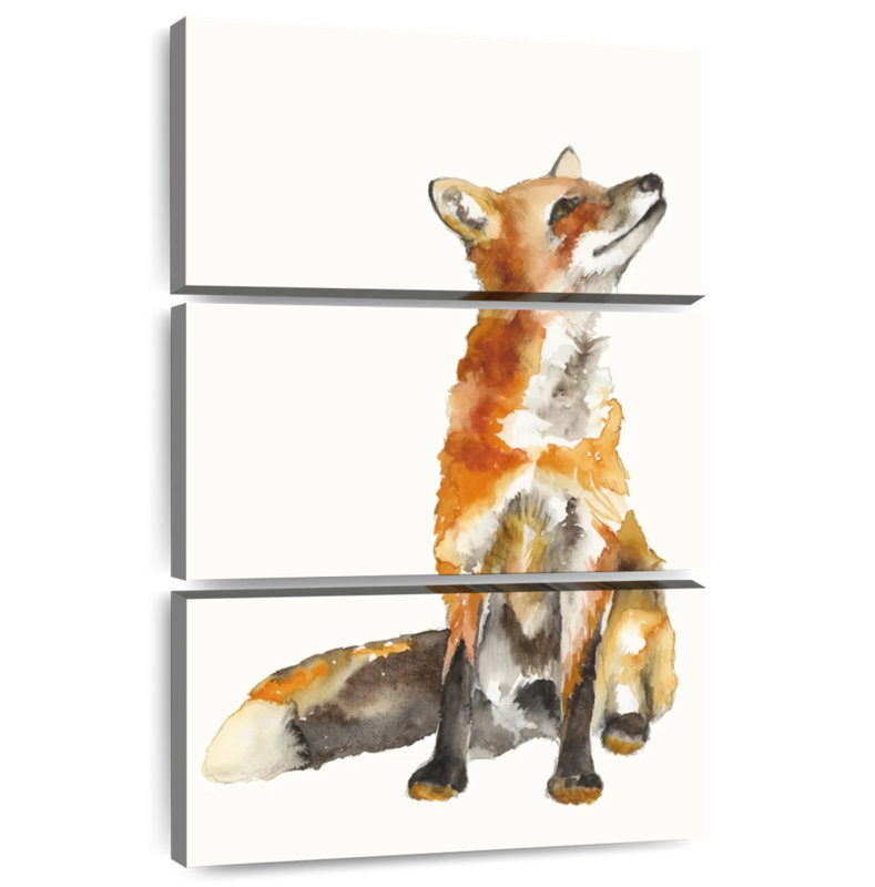Brampt Sly Fox I, 45" H x 28" W