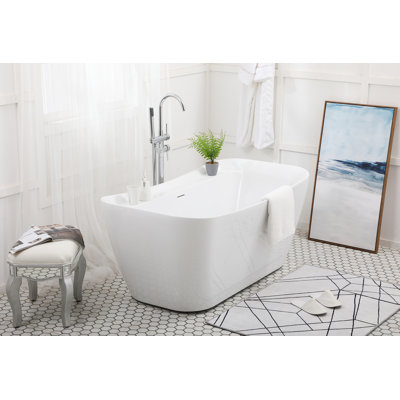 Baignoire de trempage autoportante Dezra