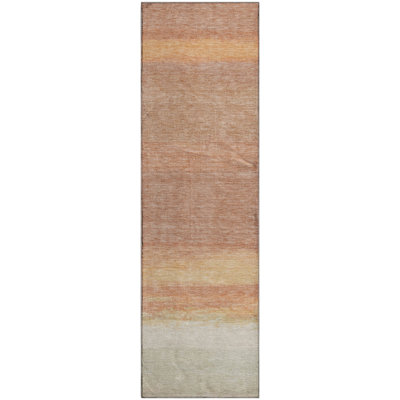 Premium Machine Washable Alijah AMF1272 Stripes Rug