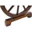 Banc en bois pour 2 personnes, brun style rustique extérieur pour 2 personnes