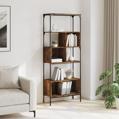 188.5cm H x 76cm W Metal Standard Bookcase