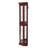 Corner Curio Cabinet with Light And adjustable Shelf-16167717