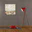 «Copper Fields» par Ashley Bradley, art mural sur toile, 26 po x 26 po
