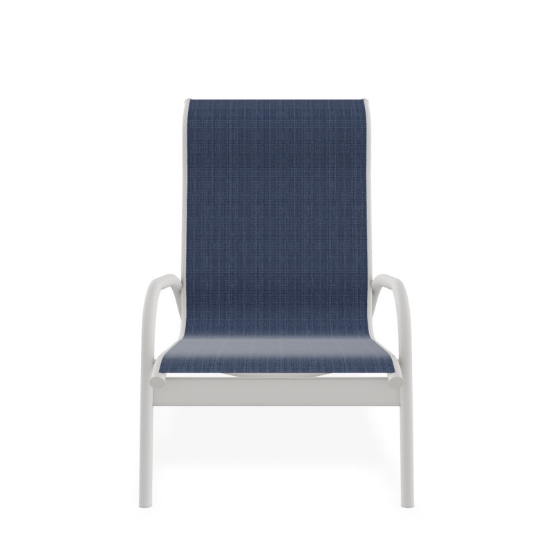 Beach Chair, Textured Snow, Mavi
