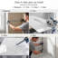 Ensemble de panneau de douche mural en aluminium 3 pièces Titan, 96 po de hauteur