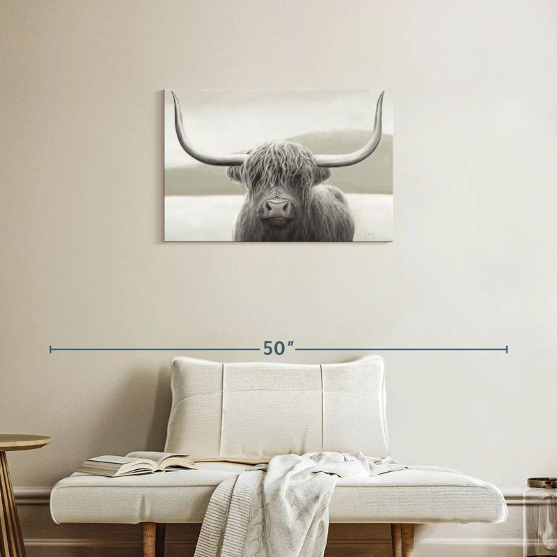 Brampt Highland Cow Neutral I, H 20 po x l 30 po