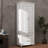 Tall Storage Cabinet With Two Drawers