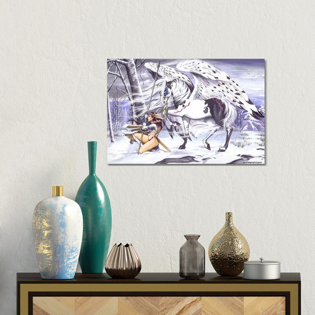 Rites Of Winter von Ruth Thompson - Giclée auf Leinwand ohne Rahmen