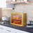 Double Layer Bamboo Bread Box For Kitchen Countertop, Bread Storage Container, Bread Box With Window, Large Capacity